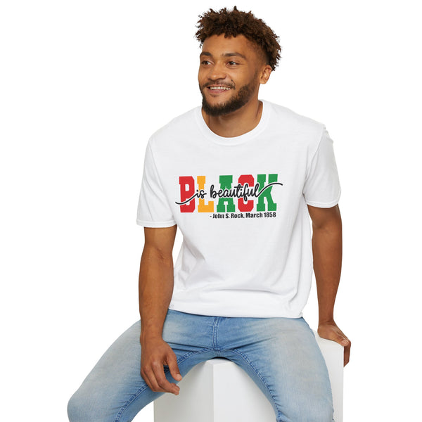 ✨ Black Is Beautiful – John S. Rock Legacy Tee 🖤