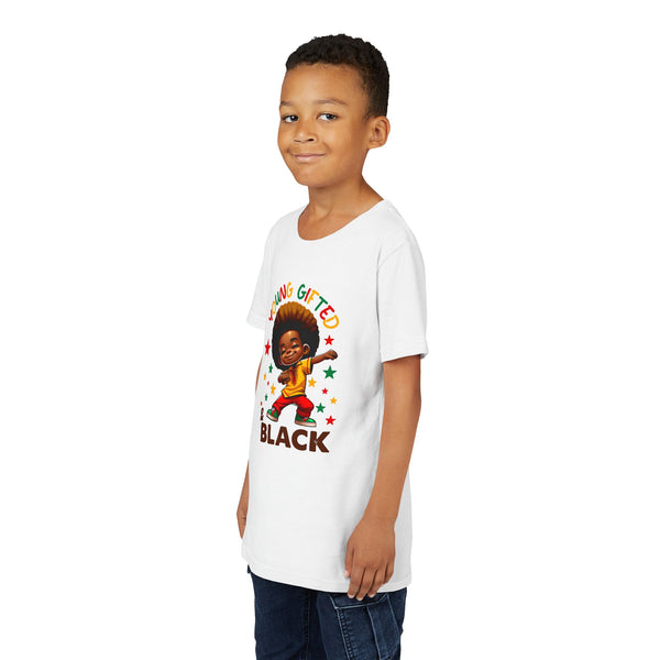 🌟 Young, Gifted & Black – Black Boy Joy Children's Tee 🌟