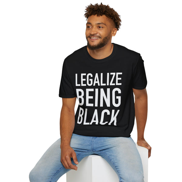 ⚖️ Legalize Being Black – Truth to Power Black Tee ✊🏾